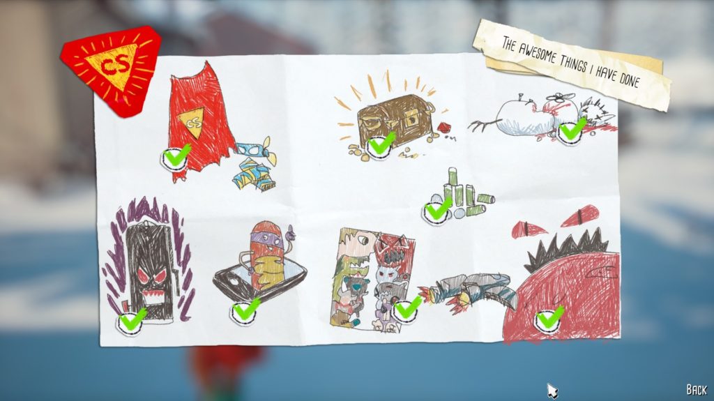Captain Spirit Puzzle List