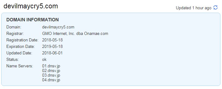 DMC Web Domain Information