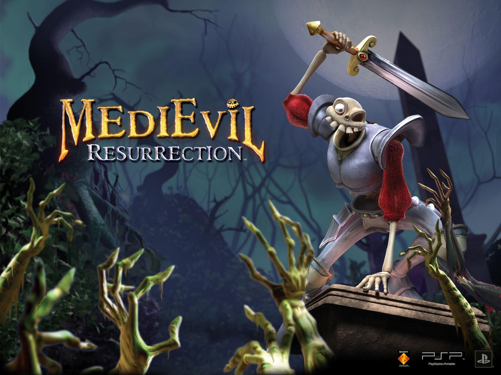 Medievil Landscape Poster